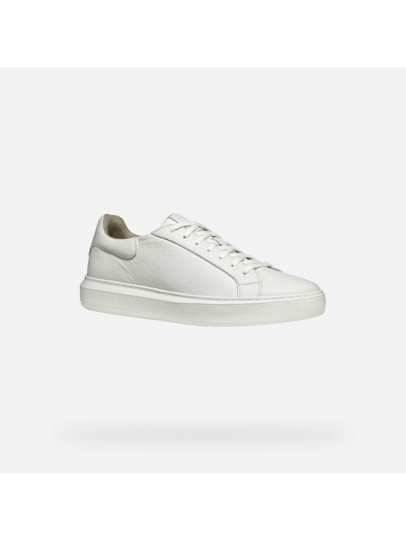 Geox Bílé pánské tenisky Geox Deiven