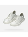 Geox Bílé pánské tenisky Geox Deiven