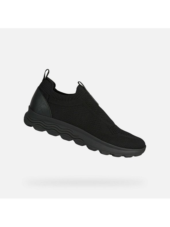 Geox Černé pánské tenisky Geox Spherica