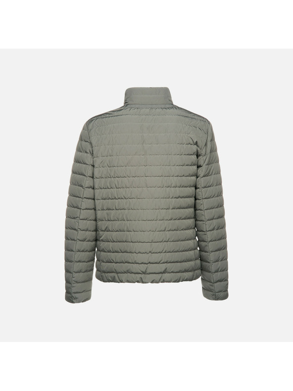 Geox Khaki pánské péřová bunda Geox Warrens