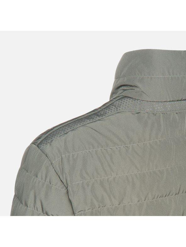 Geox Khaki pánské péřová bunda Geox Warrens