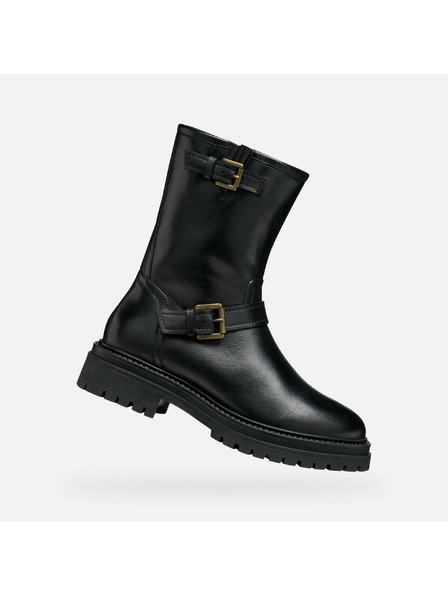 Geox Černá dámská kotníková obuv Geox Iridea