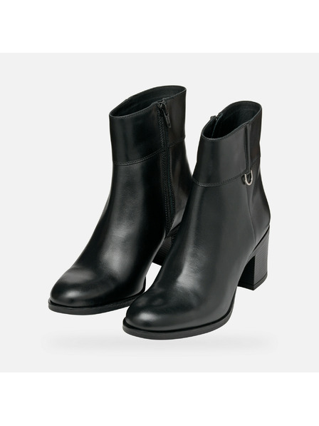 Geox Černá dámská kotníková obuv Geox New Asheel