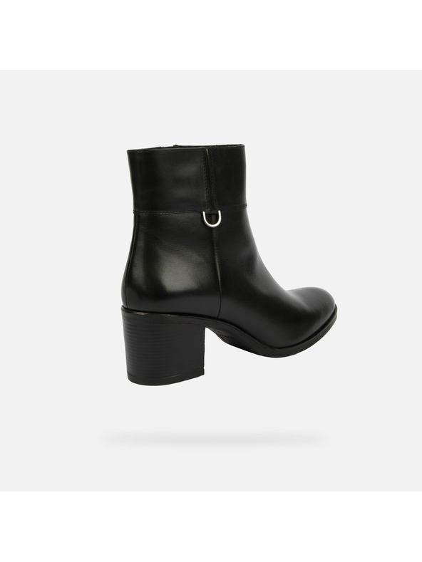 Geox Černá dámská kotníková obuv Geox New Asheel