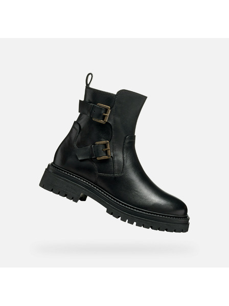 Geox Černá dámská kotníková obuv Geox Iridea