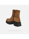 Geox Světle hnědá dámská kotníková obuv Geox Pluette