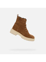 Geox Hnědá dámská kotníková obuv Geox Iridea