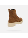Geox Hnědá dámská kotníková obuv Geox Iridea