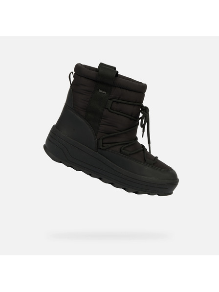 Geox Černá dámská kotníková obuv Geox Milleiny B ABX