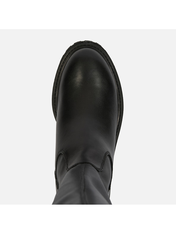 Geox Černé dámské kozačky Geox Iridea