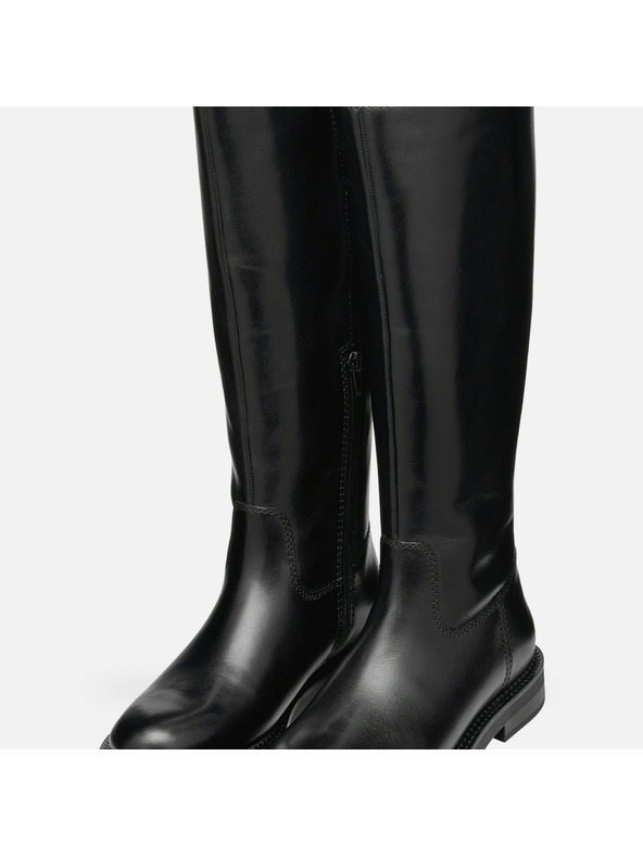 Geox Černé dámské kozačky Geox Serilda