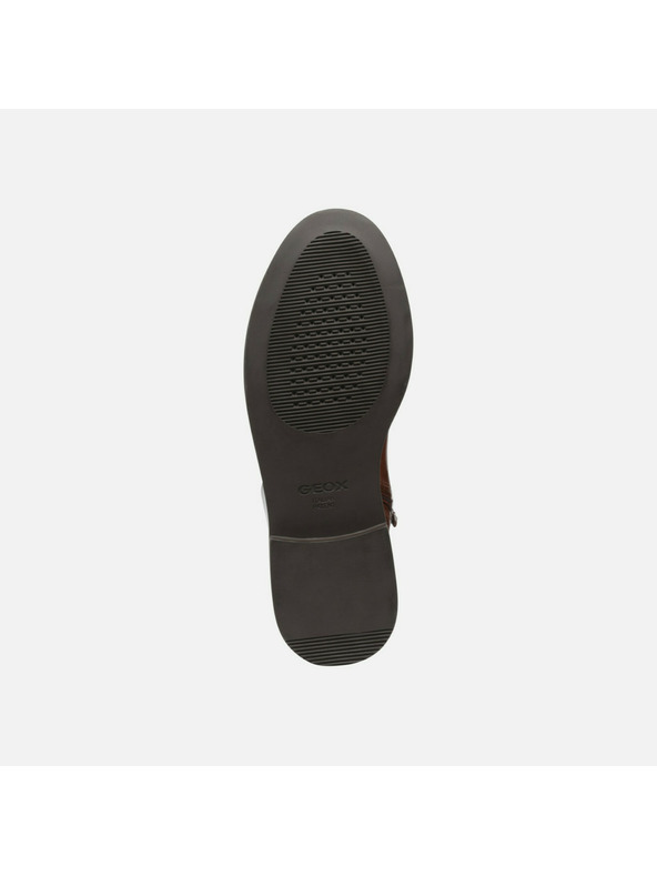 Geox Hnědé dámské kozačky Geox Serilda