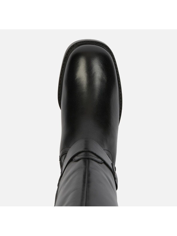 Geox Černé dámské kozačky Geox Nalvia