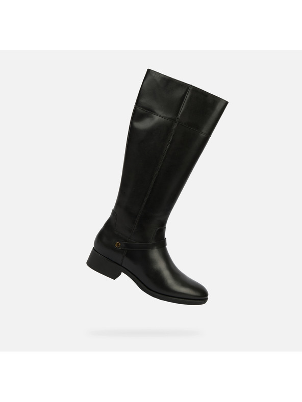 Geox Černé dámské kozačky Geox Felicity