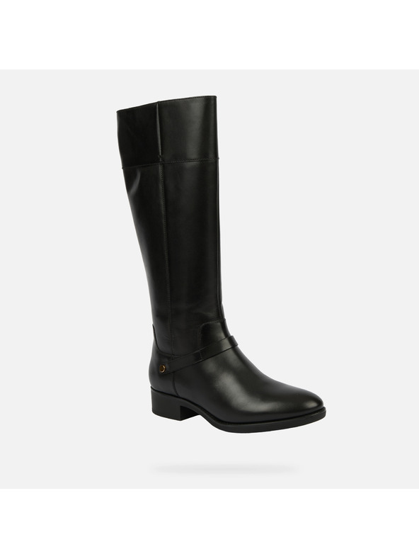 Geox Černé dámské kozačky Geox Felicity