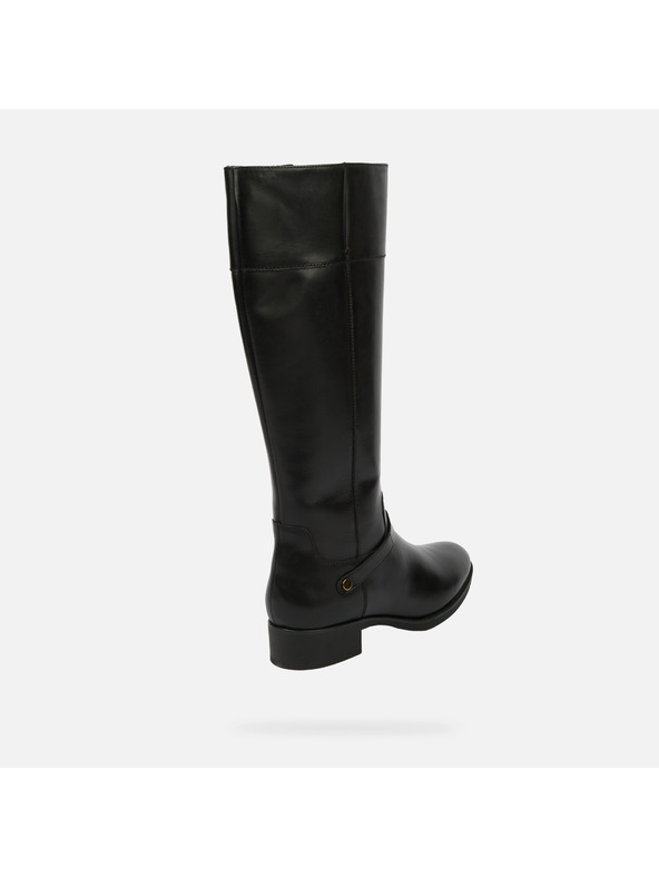 Geox Černé dámské kozačky Geox Felicity