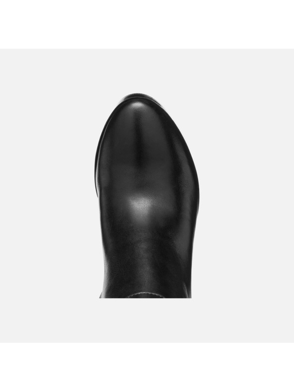 Geox Černé dámské kozačky Geox Walk Pleasure 85