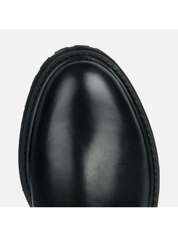 Geox Černé dámské kozačky Geox Iridea