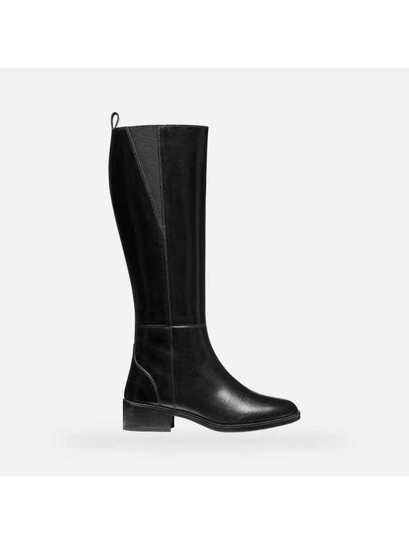 Geox Černé dámské kozačky Geox