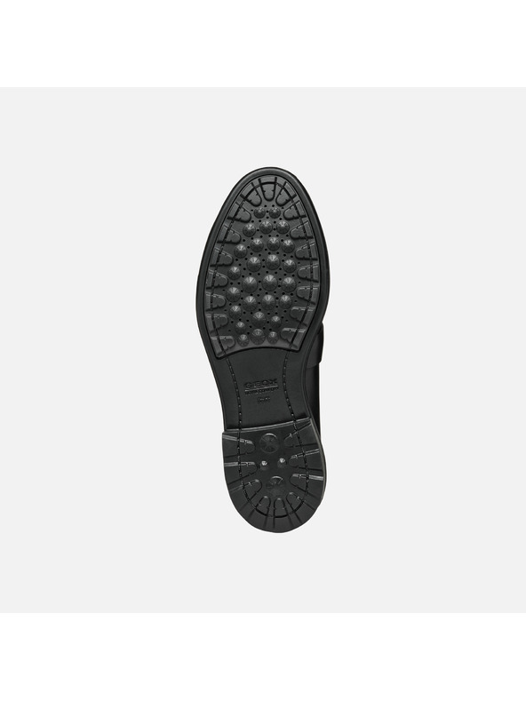 Geox Černé dámské mokasíny Geox Walk pleasure