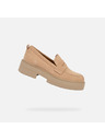Geox Béžové dámské mokasíny Geox Spherica Ec7