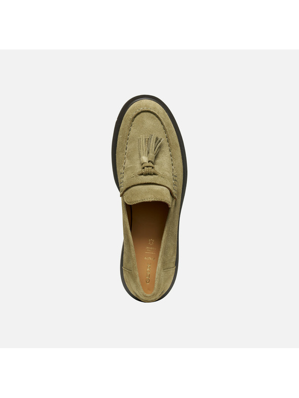 Geox Khaki dámské mokasíny Geox Spherica EC1