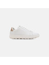 Geox Bílé dámské kožené tenisky Geox Spherica Ecub