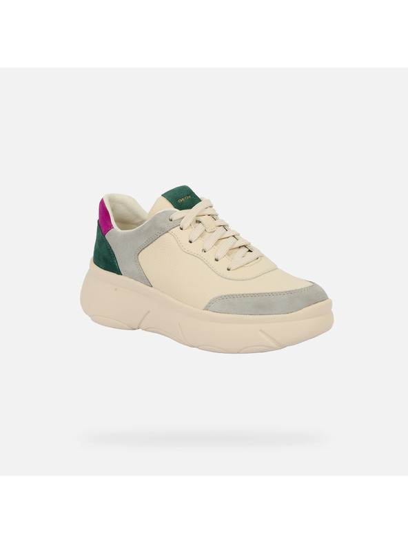 Geox Krémové dámské tenisky Geox Nebula 2.0 X