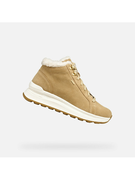 Geox Světle hnědé dámské tenisky Geox Spherica Actif X2