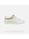 Geox Bílé dámské tenisky Geox Myria