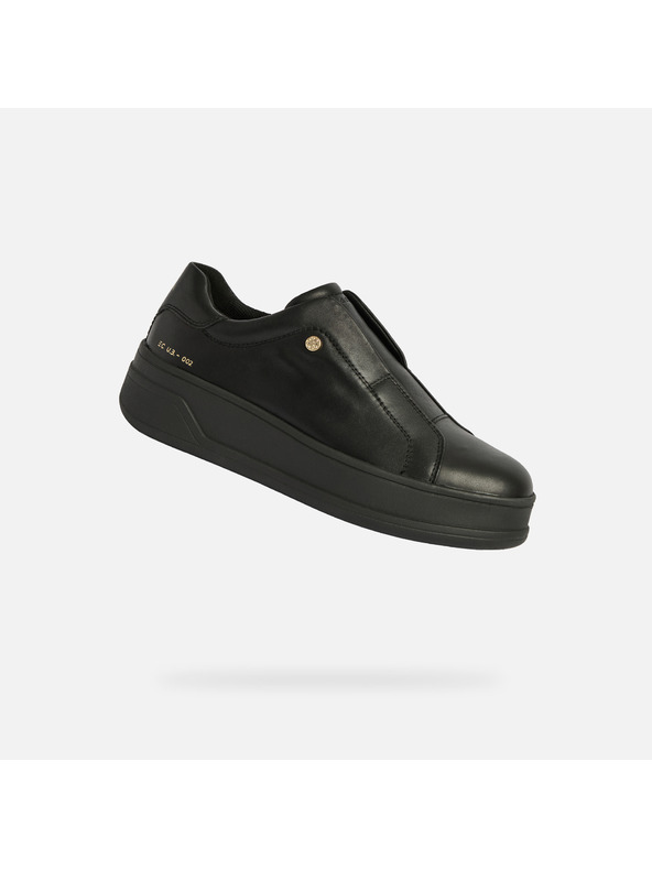 Geox Černé dámské tenisky Geox Spherica Ecub-2