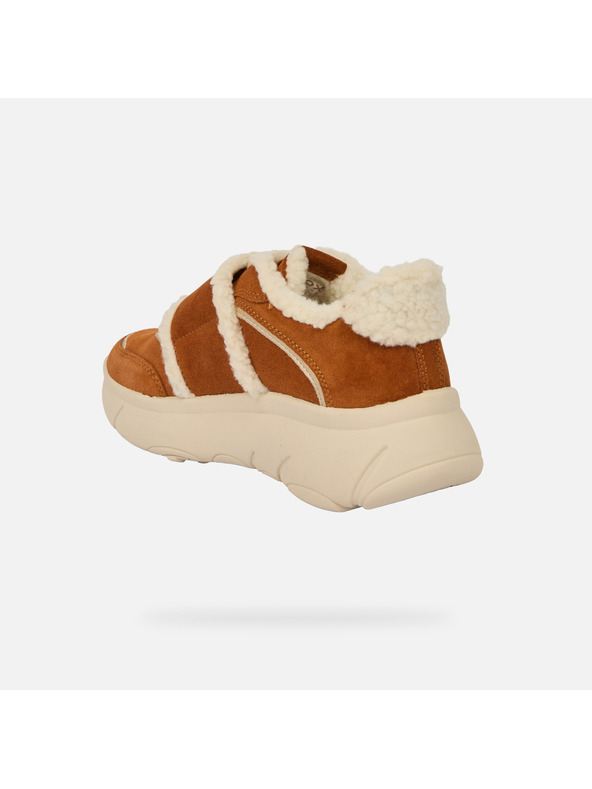 Geox Hnědé dámské tenisky Geox Nebula 2.0 X