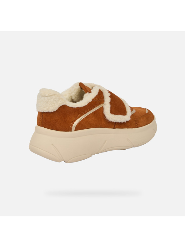 Geox Hnědé dámské tenisky Geox Nebula 2.0 X