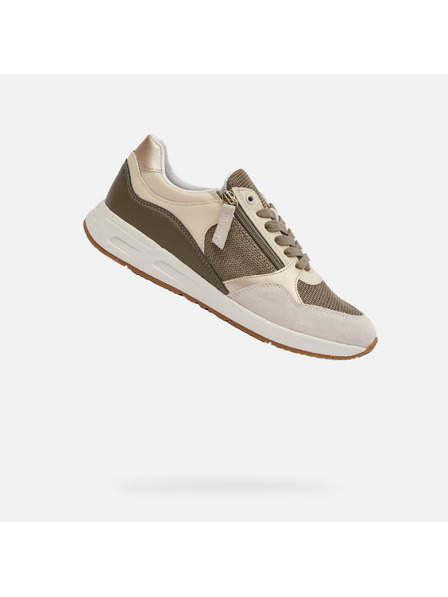 Geox Světle zelené dámské tenisky Geox Bulmya