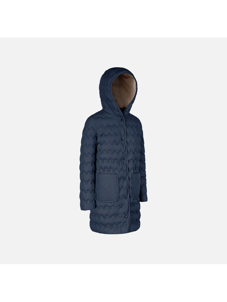 Geox Tmavě modrá dámská péřová bunda Geox Myluse