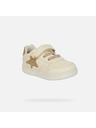 Geox Krémové dívčí tenisky Geox Djrock