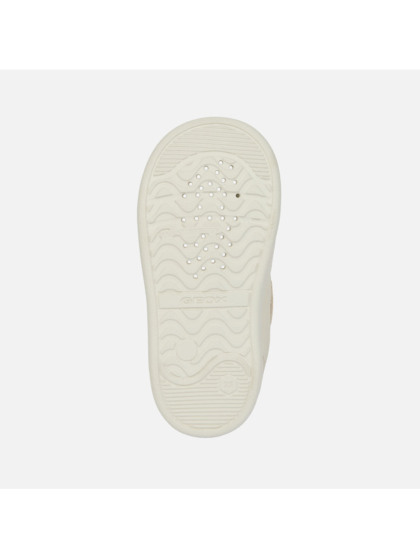 Geox Krémové dívčí tenisky Geox Djrock