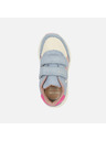 Geox Světle modré dívčí tenisky Geox Flexyper Mini