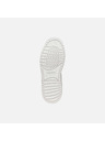 Geox Bílé dívčí tenisky Geox Washiba Fast In