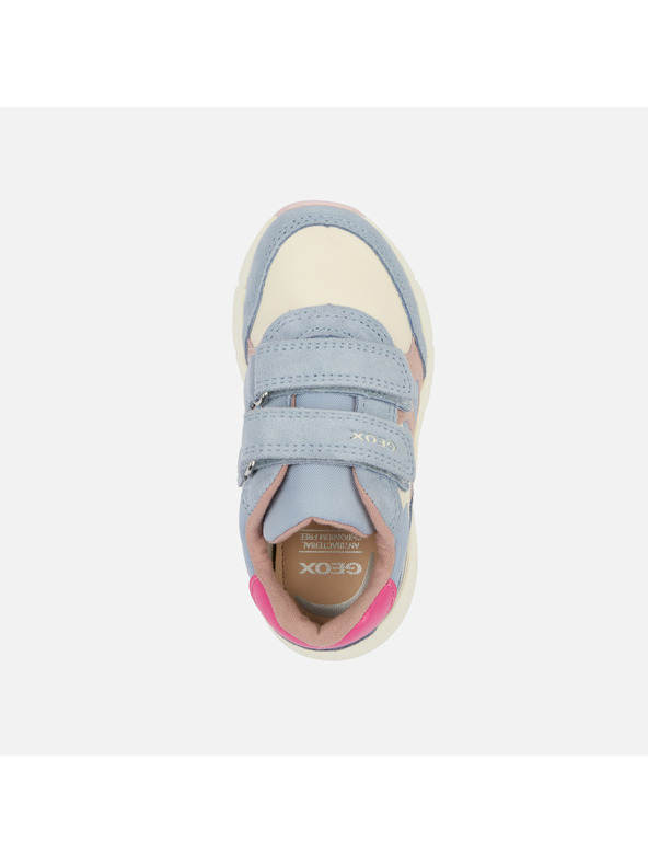 Geox Světle modré dívčí tenisky Geox Flexyper Mini
