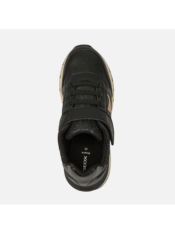 Geox Černé dívčí tenisky Geox Fastics Girl