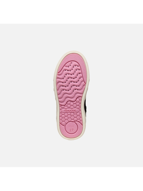 Geox Černé dívčí tenisky Geox Skylin