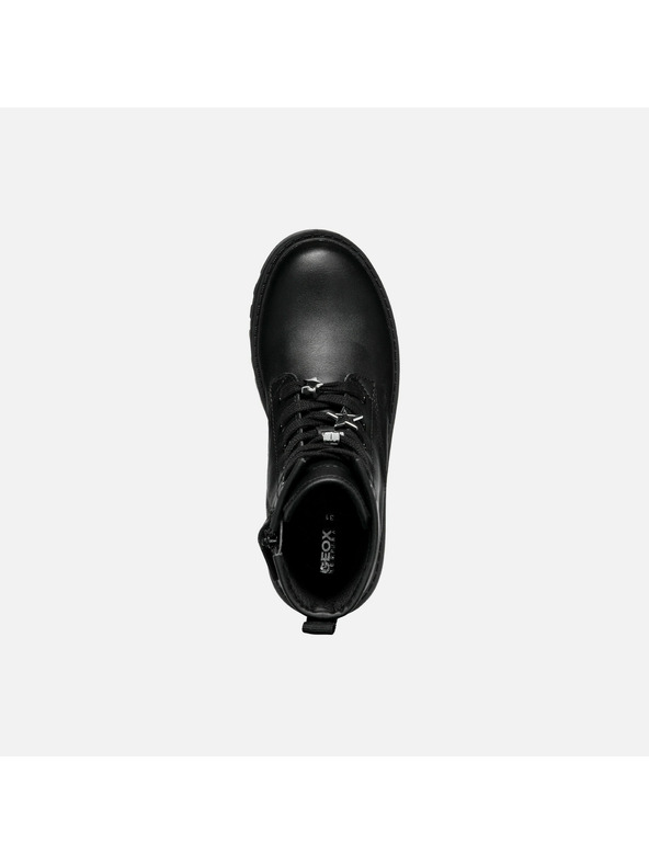 Geox Černá dívčí kotníková obuv Geox Casey Girl