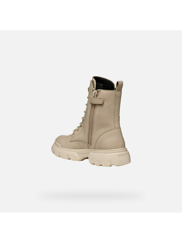 Geox Béžová dívčí kotníková obuv Geox Junette