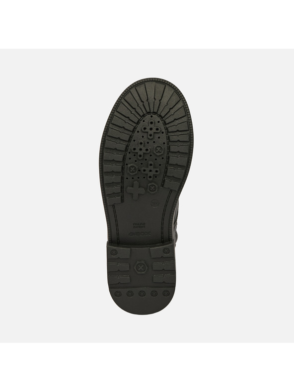 Geox Černá dívčí kotníková obuv Geox Eclair Girl