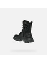 Geox Černá dívčí kotníková obuv Geox Junette