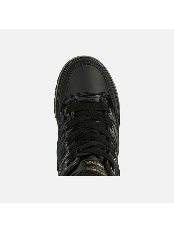 Geox Černá dívčí zimní obuv Geox Adelhide AB