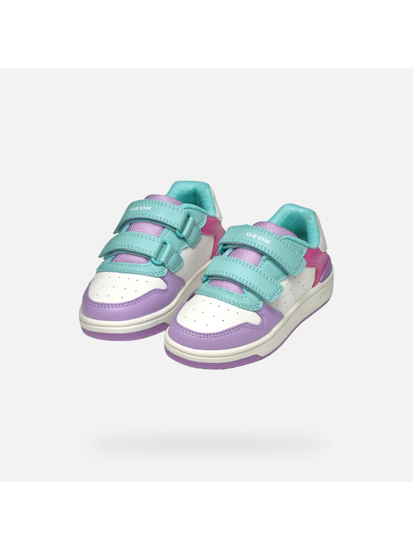 Geox Fialová dívčí kotníková obuv Geox Washiba Girl