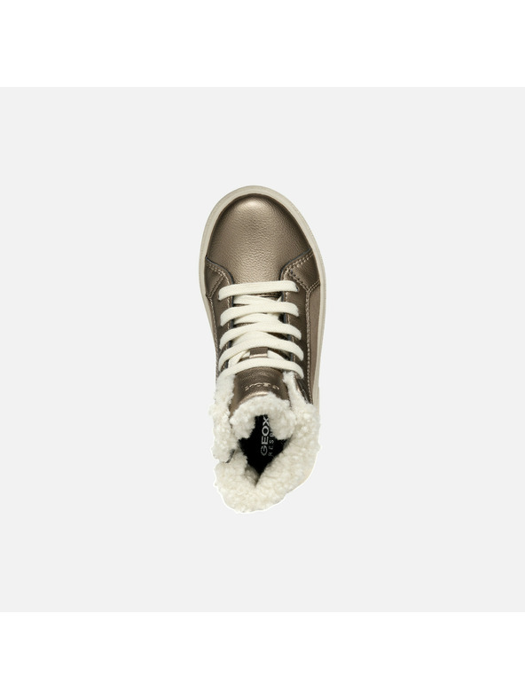 Geox Béžová dívčí kotníková obuv Geox Theleven Girl B AB