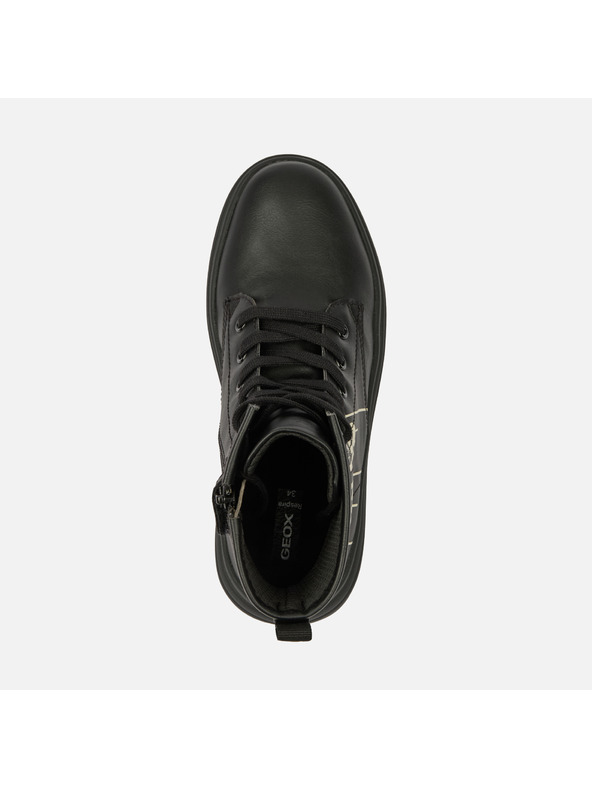 Geox Černá dívčí kotníková obuv Geox Phaolae Girl